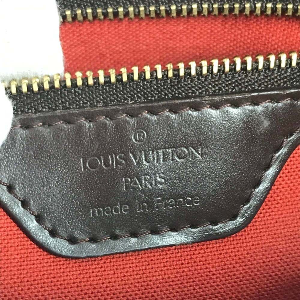 LOUIS VUITTON Brown Damier Canvas Tote Bag - Picture 12 of 14